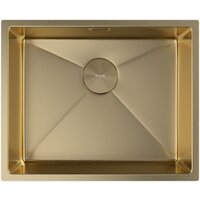 Кухонная мойка ZorG Zerox 54 U / IF PVD Gold - Превью изображения №3 — Интернет-магазин samo.by