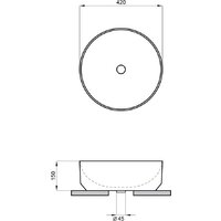 Умывальник Lavinia Boho Bathroom Sink Slim 33311092 - Превью изображения №6 — Интернет-магазин samo.by