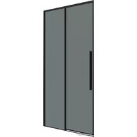 Grossman Galaxy 110x195 1/2.K33.01.11.21.10 (черный матовый/тонированное стекло)