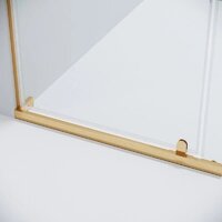 Душевой уголок Grossman Pragma 120x90x195 120.K33.03.1290.32.00 (золото сатин/стекло прозрачное) - Превью изображения №3 — Интернет-магазин samo.by