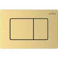 Унитаз подвесной Roxen Vine Tornado в комплекте с инсталляцией StounFix Dual Fresh 6 в 1 979022 (кнопка: брашированное золото) - Превью изображения №2 — Интернет-магазин samo.by