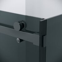 Душевой уголок Grossman Classic 120x90x195 120.K33.04.1290.21.10 (черный матовый/тонированное стекло) - Превью изображения №9 — Интернет-магазин samo.by