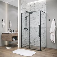 Душевой уголок Grossman Galaxy 140x90x195 120.K33.01.1490.21.00 (черный матовый/стекло прозрачное) - Превью изображения №5 — Интернет-магазин samo.by