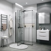 Душевой уголок Grossman Pragma 120x90x195 120.K33.03.1290.42.00 (графит сатин/стекло прозрачное) - Превью изображения №9 — Интернет-магазин samo.by