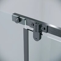 Душевой уголок Grossman Pragma 120x90x195 120.K33.03.1290.42.00 (графит сатин/стекло прозрачное) - Превью изображения №6 — Интернет-магазин samo.by