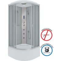 Душевая кабина Niagara NG-2308-14F 90x90x215 (матовое стекло) - Превью изображения №3 — Интернет-магазин samo.by