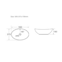 Умывальник SantiLine SL-1021 - Превью изображения №2 — Интернет-магазин samo.by