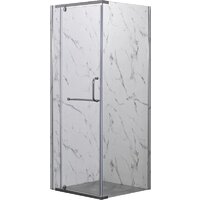 Veconi 90x90x200 RV18-90-01-C5 (стекло прозрачное/хром)