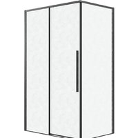 Grossman Galaxy 140x80x195 120.K33.01.1480.21.02 (черный матовый/шиншилла стекло)