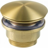 Донный клапан Filarete FL75 (матовое золото) - Превью изображения №2 — Интернет-магазин samo.by