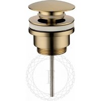Донный клапан Filarete FL75 (матовое золото) - Превью изображения №3 — Интернет-магазин samo.by