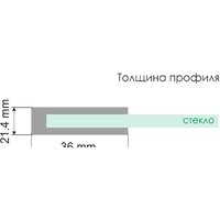 Душевой уголок Wasserkraft Salm 27I28 - Превью изображения №3 — Интернет-магазин samo.by