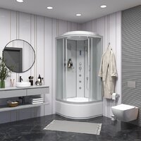 Niagara NG-2309-14F 100x100x215 (матовое стекло)
