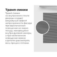 Электрический духовой шкаф MAUNFELD MEOR7217SMB - Превью изображения №19 — Интернет-магазин samo.by