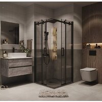 Душевой уголок Grossman Classic 100x100x195 300.K33.04.1010.21.00 (черный матовый/прозрачное стекло) - Превью изображения №19 — Интернет-магазин samo.by