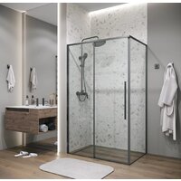 Душевой уголок Grossman Galaxy 140x80x195 120.K33.01.1480.42.00 (графит сатин/прозрачное стекло) - Превью изображения №6 — Интернет-магазин samo.by