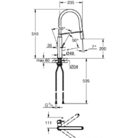 Смеситель Grohe Concetto 31491000 (хром) - Превью изображения №3 — Интернет-магазин samo.by
