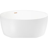Ванна Wellsee Pour Plus 150x150 237101004 (отдельностоящая ванна белый глянец, экран, ножки, сифон-автомат золото) - Превью изображения №2 — Интернет-магазин samo.by