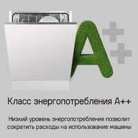 Встраиваемая посудомоечная машина MAUNFELD MLP-12S Light Beam - Превью изображения №18 — Интернет-магазин samo.by