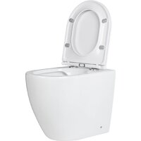 Унитаз подвесной Roxen Antares One Rimless 6 в 1 StounFix Dual Fresh 583589 (кнопка: хром) - Превью изображения №7 — Интернет-магазин samo.by