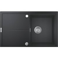 Кухонная мойка Grohe K400 50-C 78/50 1.0 31639AP0 (черный гранит) - Превью изображения №2 — Интернет-магазин samo.by