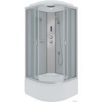 Душевая кабина Niagara NG-2309-14P 100x100x215 (матовое стекло) - Превью изображения №2 — Интернет-магазин samo.by