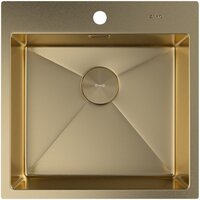 Кухонная мойка ZorG Zerox 51 IF PVD Gold - Превью изображения №3 — Интернет-магазин samo.by