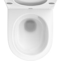 Унитаз подвесной Wellsee Croquis RimFree 182611001 (чаша, пневмокрышка, глянцевый белый) - Превью изображения №3 — Интернет-магазин samo.by