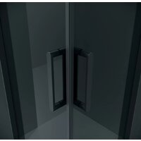 Душевой уголок Grossman Classic 100x100x195 300.K33.04.1010.21.10 (черный матовый/тонированное стекло) - Превью изображения №3 — Интернет-магазин samo.by