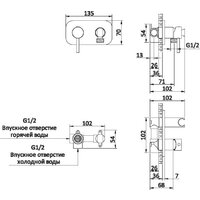 Гигиенический душ Altrobagno Metropoli 060109 Cr - Превью изображения №8 — Интернет-магазин samo.by