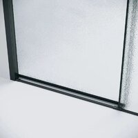 Душевая стенка Grossman Style 100х195 200.K33.05.100.21.02 (черный матовый/стекло шиншилла) - Превью изображения №4 — Интернет-магазин samo.by