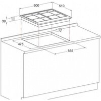 Варочная панель Whirlpool GMT 6422 AN - Превью изображения №4 — Интернет-магазин samo.by