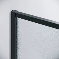 Душевой уголок Grossman Galaxy 130х100х195 120.K33.01.1310.21.02 (черный матовый/шиншилла стекло) - Превью изображения №4 — Интернет-магазин samo.by