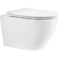 Унитаз подвесной Roxen Antares Tornado Long в комплекте с инсталляцией StounFix Dual Fresh 6 в 1 868452 (кнопка: черный глянцевая) - Превью изображения №5 — Интернет-магазин samo.by