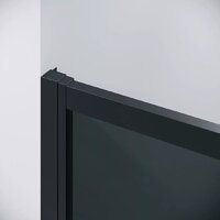 Душевая стенка Grossman Cosmo 80x195 200.K33.02.80.21.10 (черный матовый/стекло тонированное) - Превью изображения №3 — Интернет-магазин samo.by