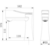 Смеситель Grossman Advans 510.K35.09.320 (золото сатиновый) - Превью изображения №5 — Интернет-магазин samo.by