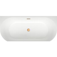 Ванна Wellsee Belle Spa 3.0 170x80 235901004 (пристенная ванна белый глянец, экран, ножки, сифон-автомат золото) - Превью изображения №4 — Интернет-магазин samo.by