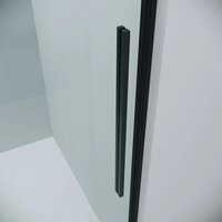Душевой уголок Grossman Galaxy 120х100х195 120.K33.01.1210.21.00 (черный матовый/прозрачное стекло) - Превью изображения №2 — Интернет-магазин samo.by