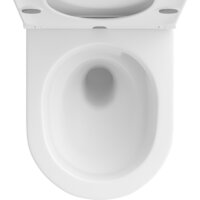 Унитаз подвесной Wellsee Chalice Perfection RimFree 182608001 (чаша, пневмокрышка, матовый белый) - Превью изображения №3 — Интернет-магазин samo.by