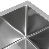 Кухонная мойка ARFEKA ECO AR 450*500 SATIN DECOR MILLET GRAINS - Превью изображения №4 — Интернет-магазин samo.by