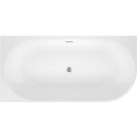 Ванна Wellsee Excellence Pro 180x80 28760801R (пристенная ванна (левая) белый глянец, экран, ножки, сифон-автомат хром) - Превью изображения №4 — Интернет-магазин samo.by