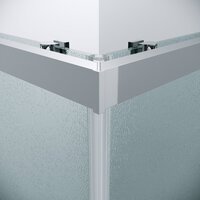 Душевой уголок Grossman Cosmo 90x90x195 300.K33.02.9090.10.02 (хром/шиншилла стекло) - Превью изображения №4 — Интернет-магазин samo.by