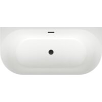 Ванна Wellsee Belle Spa 3.0 170x80 235901003 (пристенная ванна белый глянец, экран, ножки, сифон-автомат матовый черный) - Превью изображения №4 — Интернет-магазин samo.by