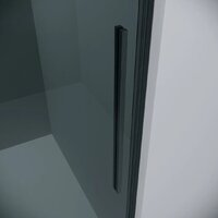 Душевой уголок Grossman Galaxy 110х100х195 120.K33.01.1110.42.10 (графит сатин/тонированное стекло) - Превью изображения №2 — Интернет-магазин samo.by