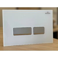 Унитаз подвесной Roxen Antares One Rimless 6 в 1 StounFix Dual Fresh 633220 (белое стекло) - Превью изображения №15 — Интернет-магазин samo.by