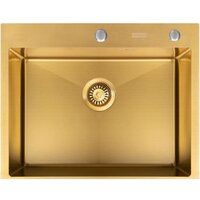 Кухонная мойка ARFEKA ECO AR мойка 600*500, роллер-мат, дозатор Gold - Превью изображения №5 — Интернет-магазин samo.by