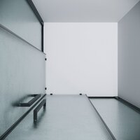 Душевой уголок Grossman Cosmo 90x90x195 300.K33.02.9090.21.02 (черный матовый/шиншилла стекло) - Превью изображения №6 — Интернет-магазин samo.by