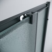 Душевой уголок Grossman Cosmo 90x90x195 300.K33.02.9090.21.02 (черный матовый/шиншилла стекло) - Превью изображения №5 — Интернет-магазин samo.by