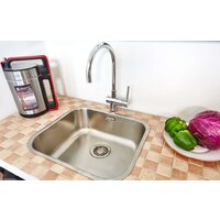 Кухонная мойка Omoikiri Omi 49-U/I-IN 4993066 (нержавеющая сталь) - Превью изображения №2 — Интернет-магазин samo.by