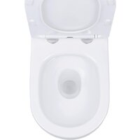 Унитаз подвесной Roxen Antares в комплекте с инсталляцией StounFix Dual Fresh 6 в 1 868543 (кнопка: белый глянцевая) - Превью изображения №12 — Интернет-магазин samo.by